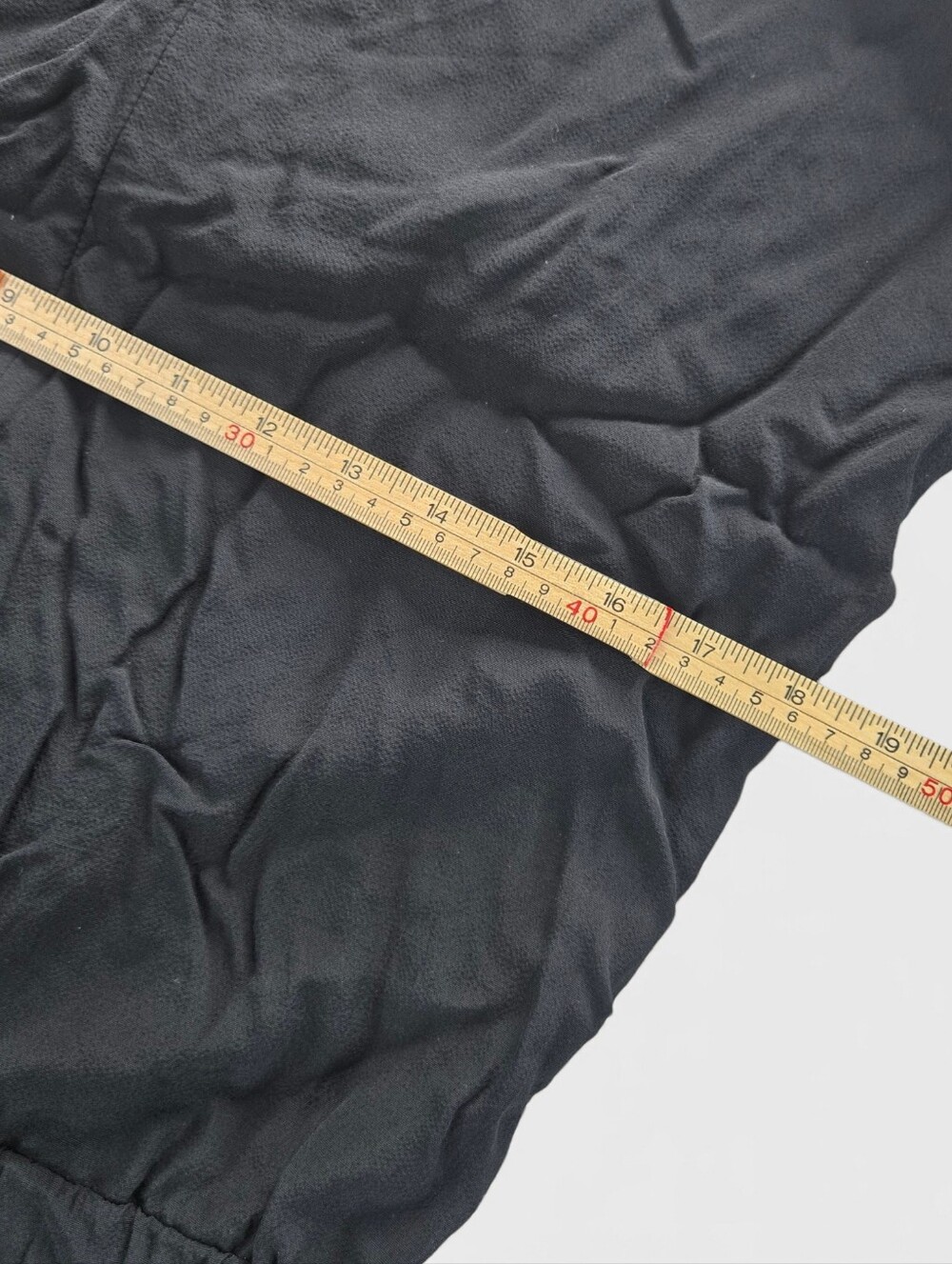 EILEEN FISHER Jumpsuit S Tencel Viscose Crepe Surplice Cinched Waist Crop Black - Picture 6 of 10
